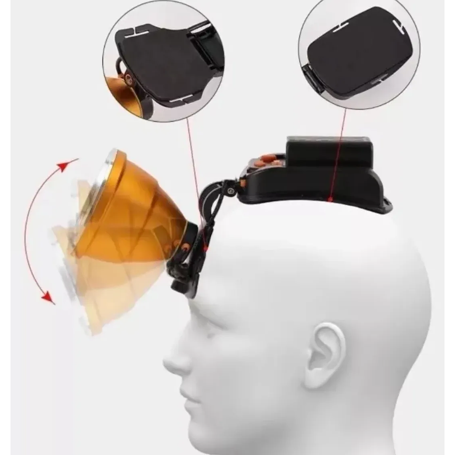 Foco Minero 800w Luz Blanca Largo Alcance 2