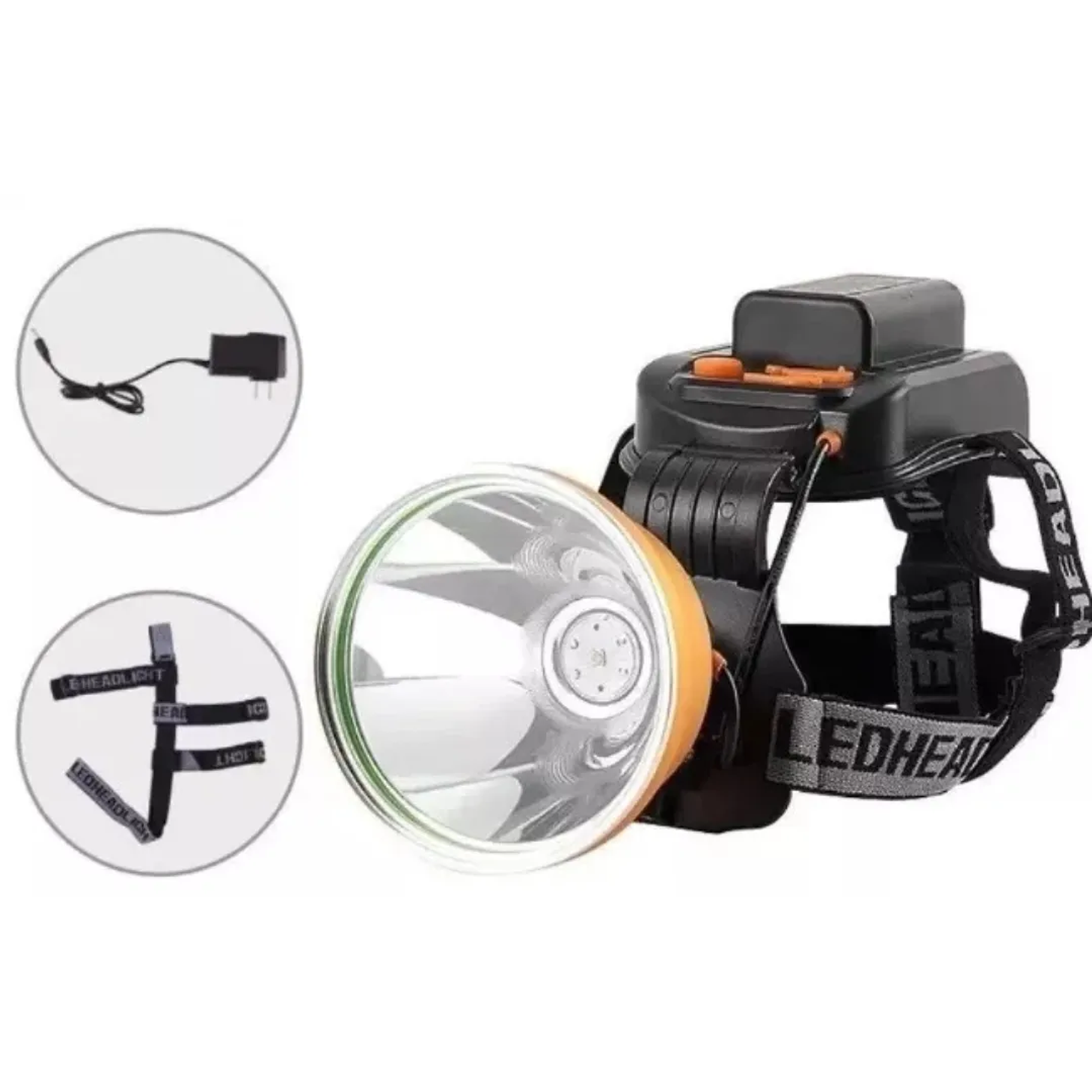 Foco Minero 800w Luz Blanca Largo Alcance 3