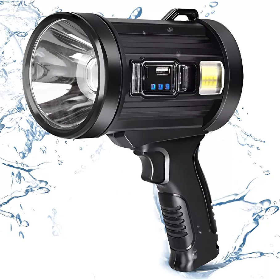 Linterna Led Potente Recargable Camping Lampara Solares 2