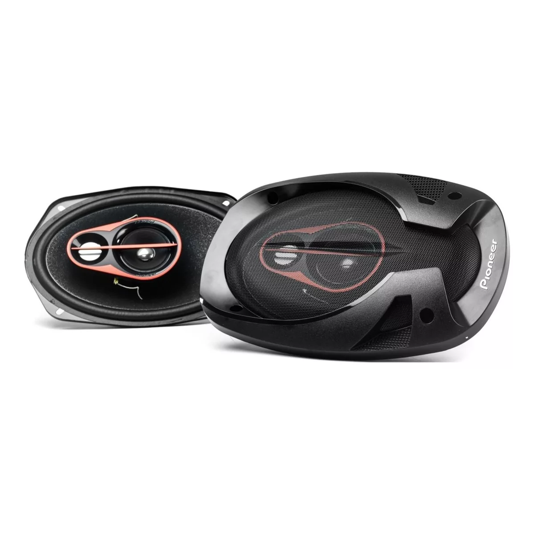 Parlantes Pioneer Ts-r6951s 400 Watts 6x9 3 Vias Ovalados Color Negro 1