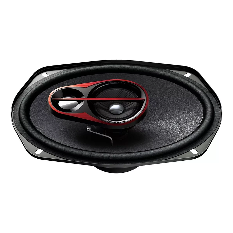 Parlantes Pioneer Ts-r6951s 400 Watts 6x9 3 Vias Ovalados Color Negro 2