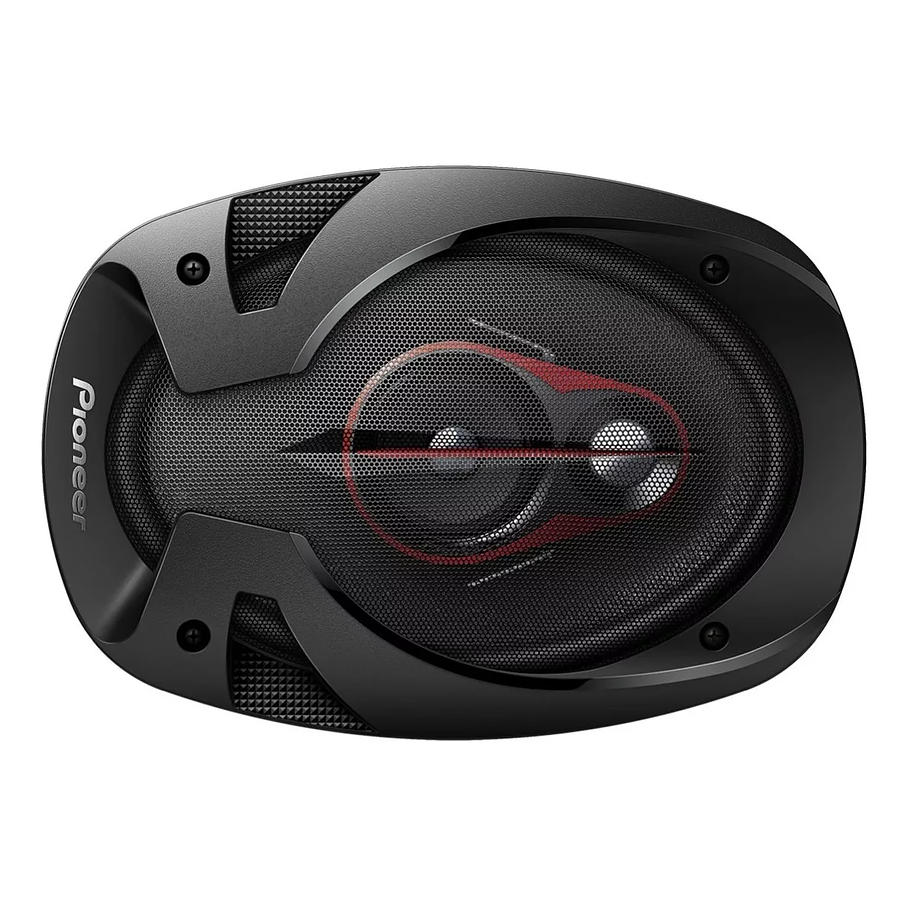 Parlantes Pioneer Ts-r6951s 400 Watts 6x9 3 Vias Ovalados Color Negro 3