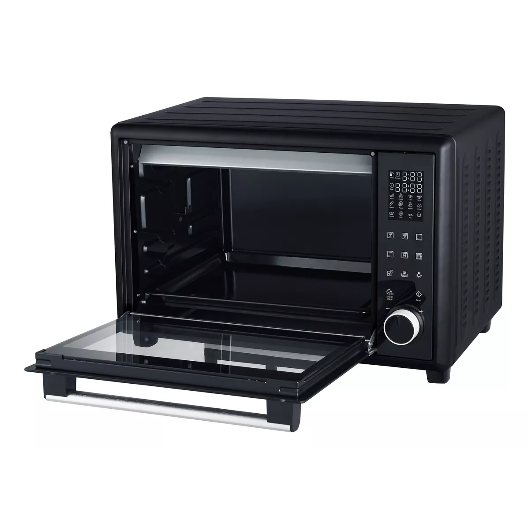 Horno Eléctrico Aiwa 32l Antiadherente Modo Asador Aw-ok32 Color Negro 3