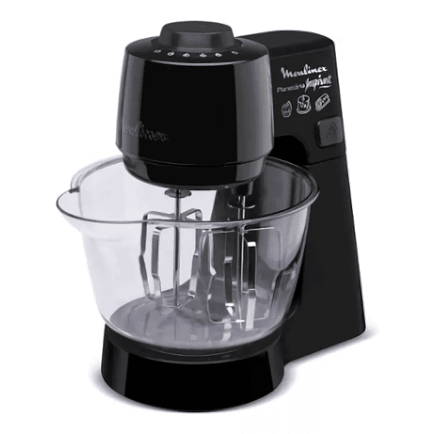 Batidora Moulinex Planetaria Inspirart Negra 3.2 Litros Color Negro Frecuencia Negro 1