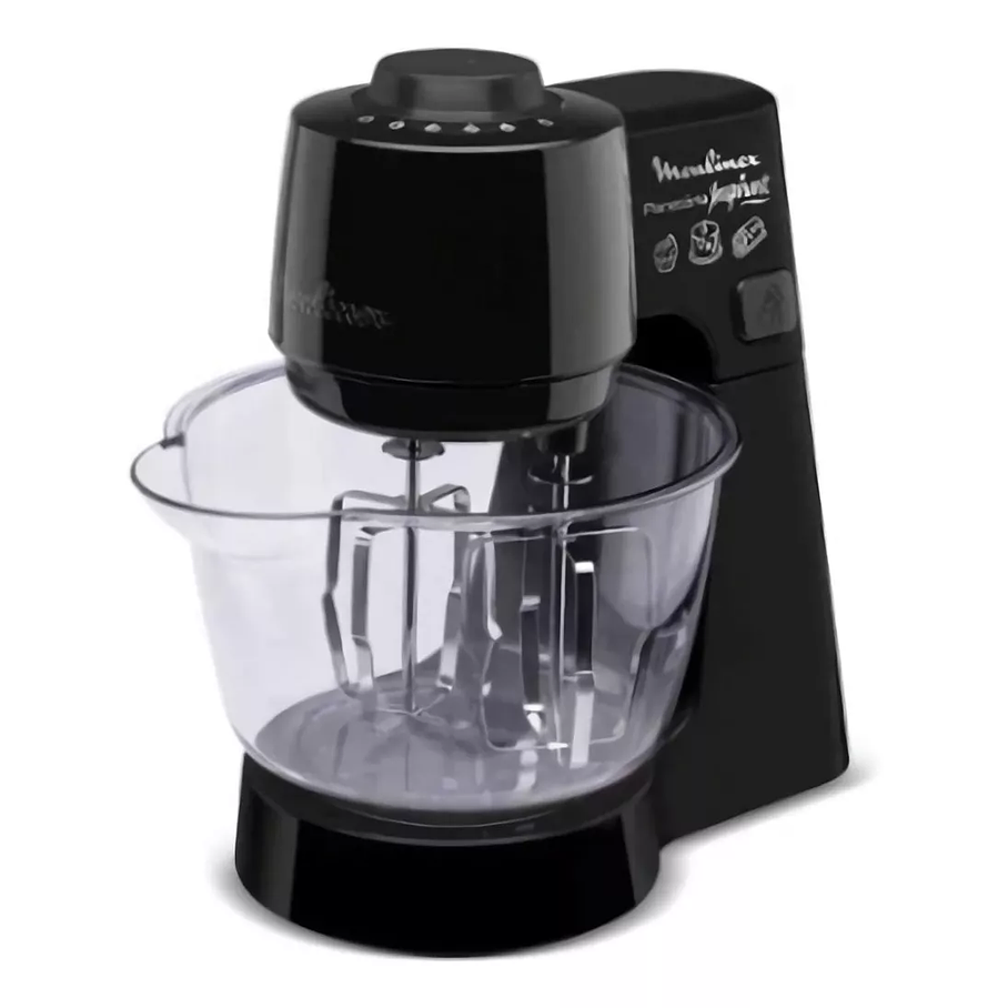 Batidora Moulinex Planetaria Inspirart Negra 3.2 Litros Color Negro Frecuencia Negro 1