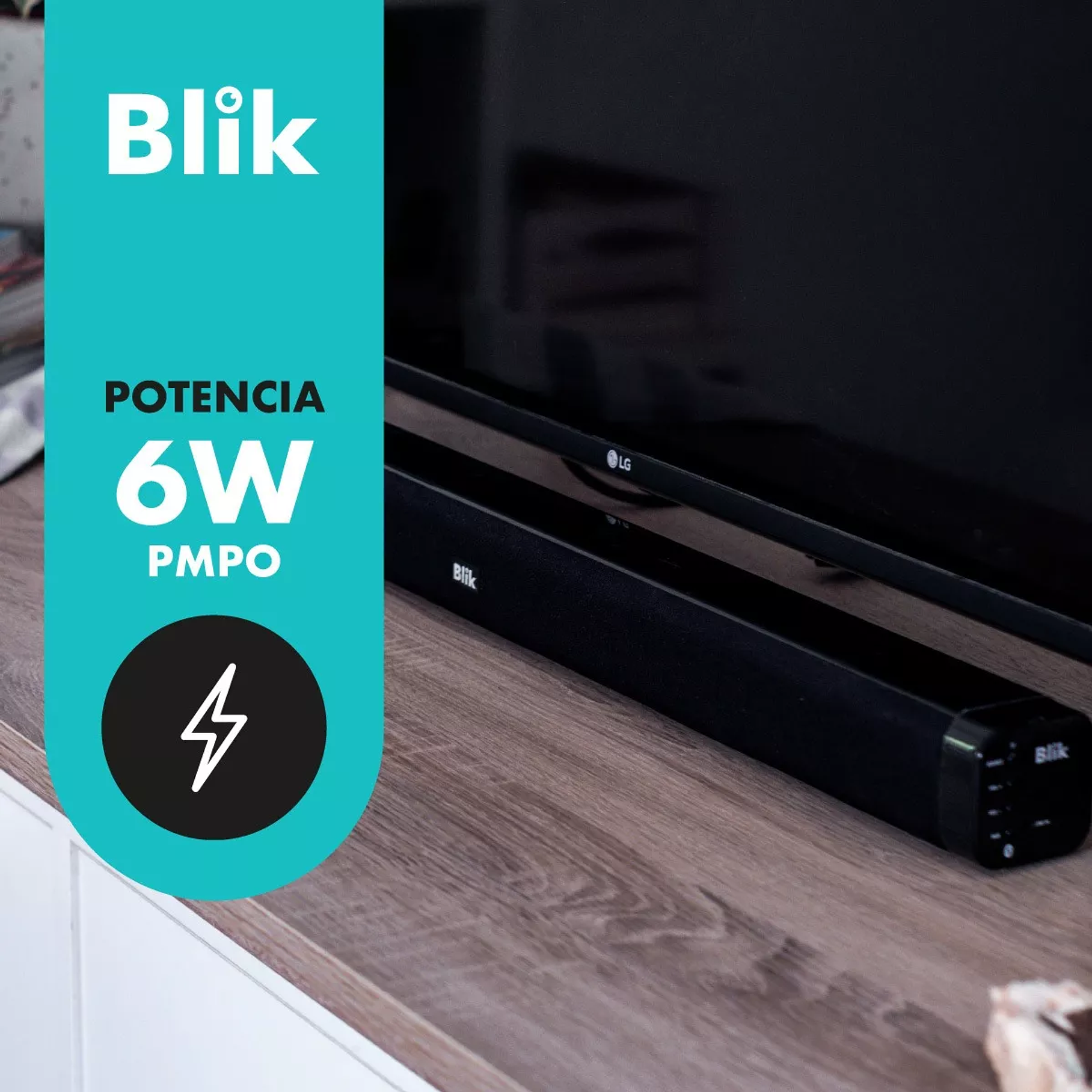 Barra De Sonido Bluetooth Blik Surreal 2.0 3