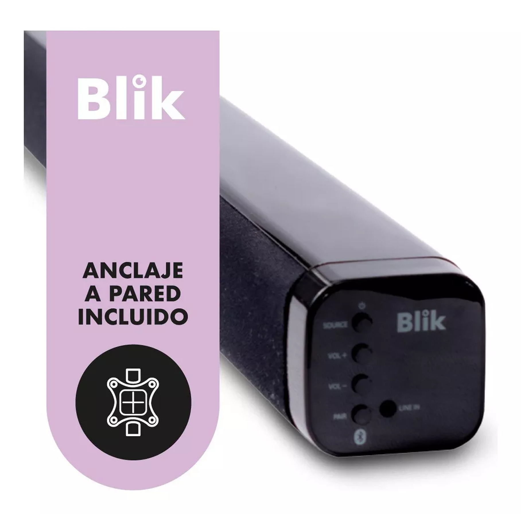 Barra De Sonido Bluetooth Blik Surreal 2.0 4