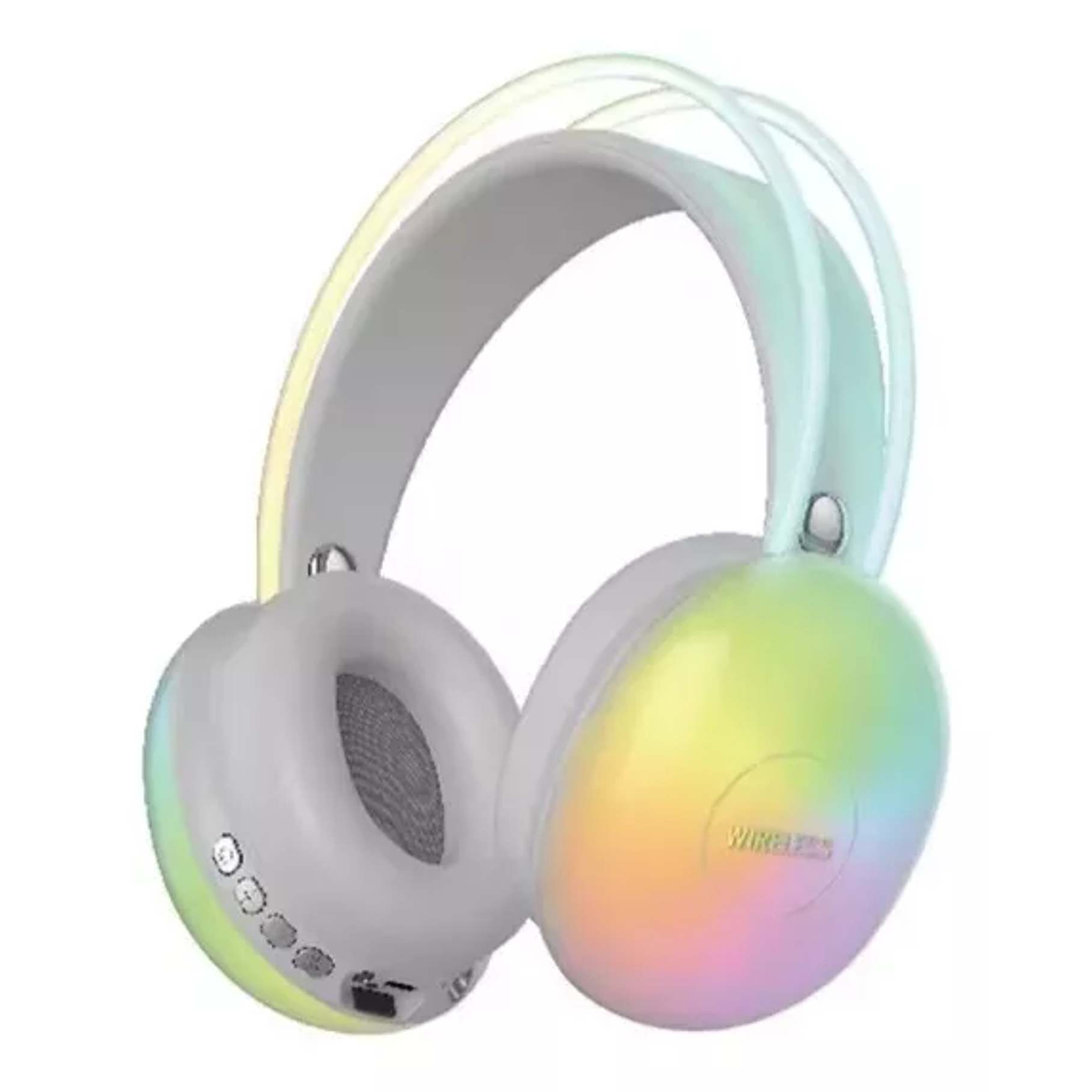 Auriculares Inalámbricos Bluetooth 5.3 Micrófono Wk30 Rgb 1