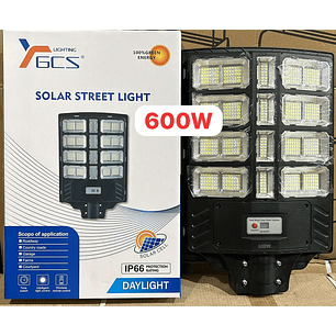 Pack 2 Foco solar Postas de calle de 600W Para Exteriores