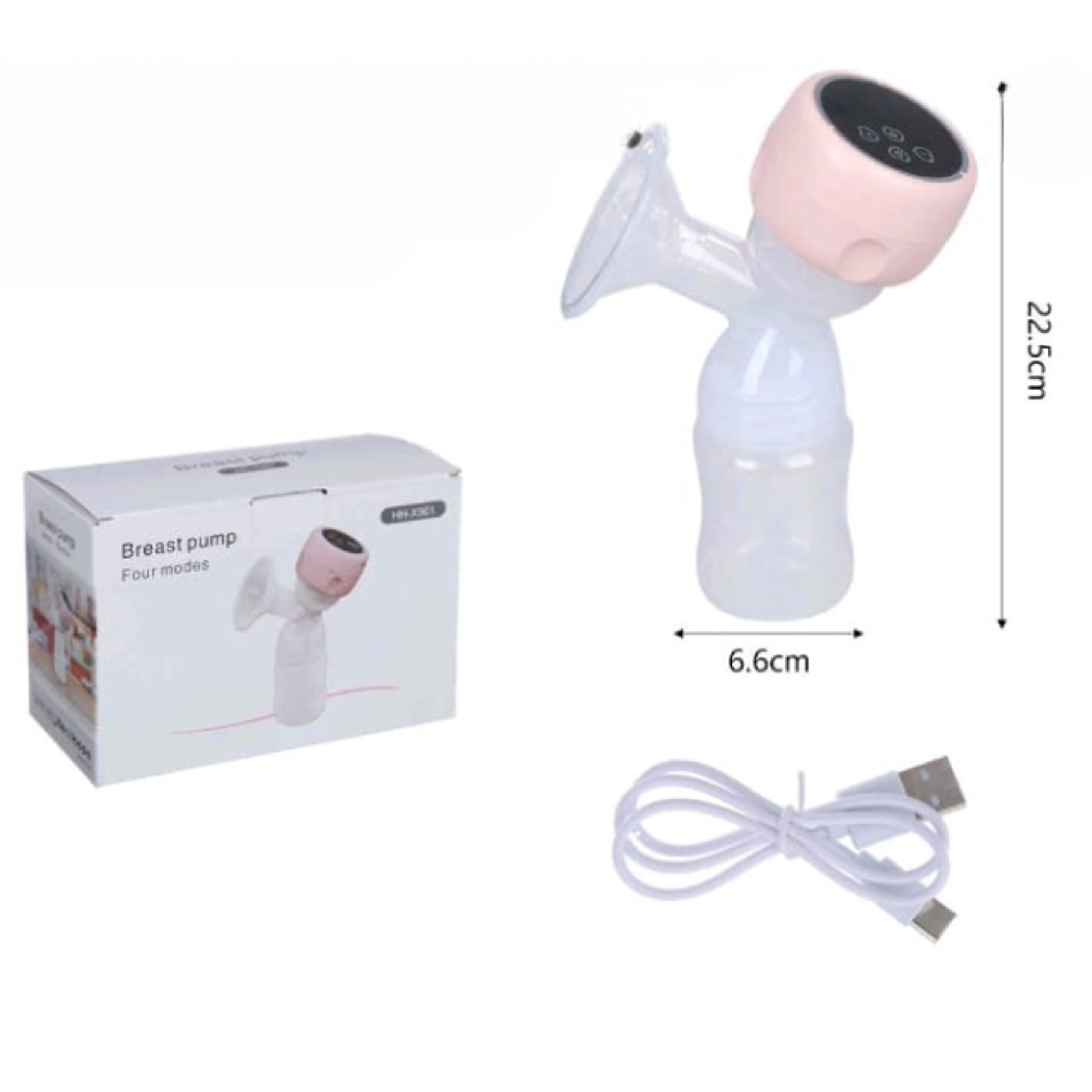 Extractor de Leche Digital Succión  3