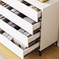 Cómoda 8 Cajones Blanco Mate 140x40X90 - Miniatura 5