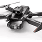 Drone 14+ Inteligente Plegable Doble Camara Wifi App Uav Color Negro - Miniatura 2