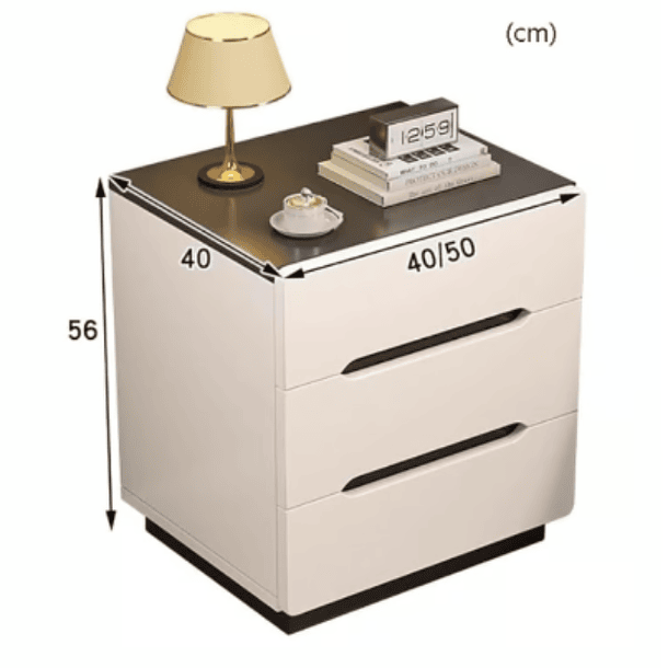 Velador Negro con Blanco Cálido - Moderno y Elegante 2