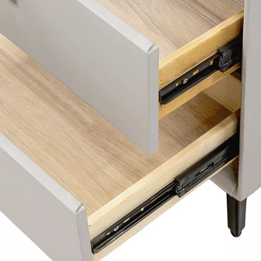 Velador Mesita De Noche Inteligente Con Carga Inalámbrica, Bocina Bluetooth 7