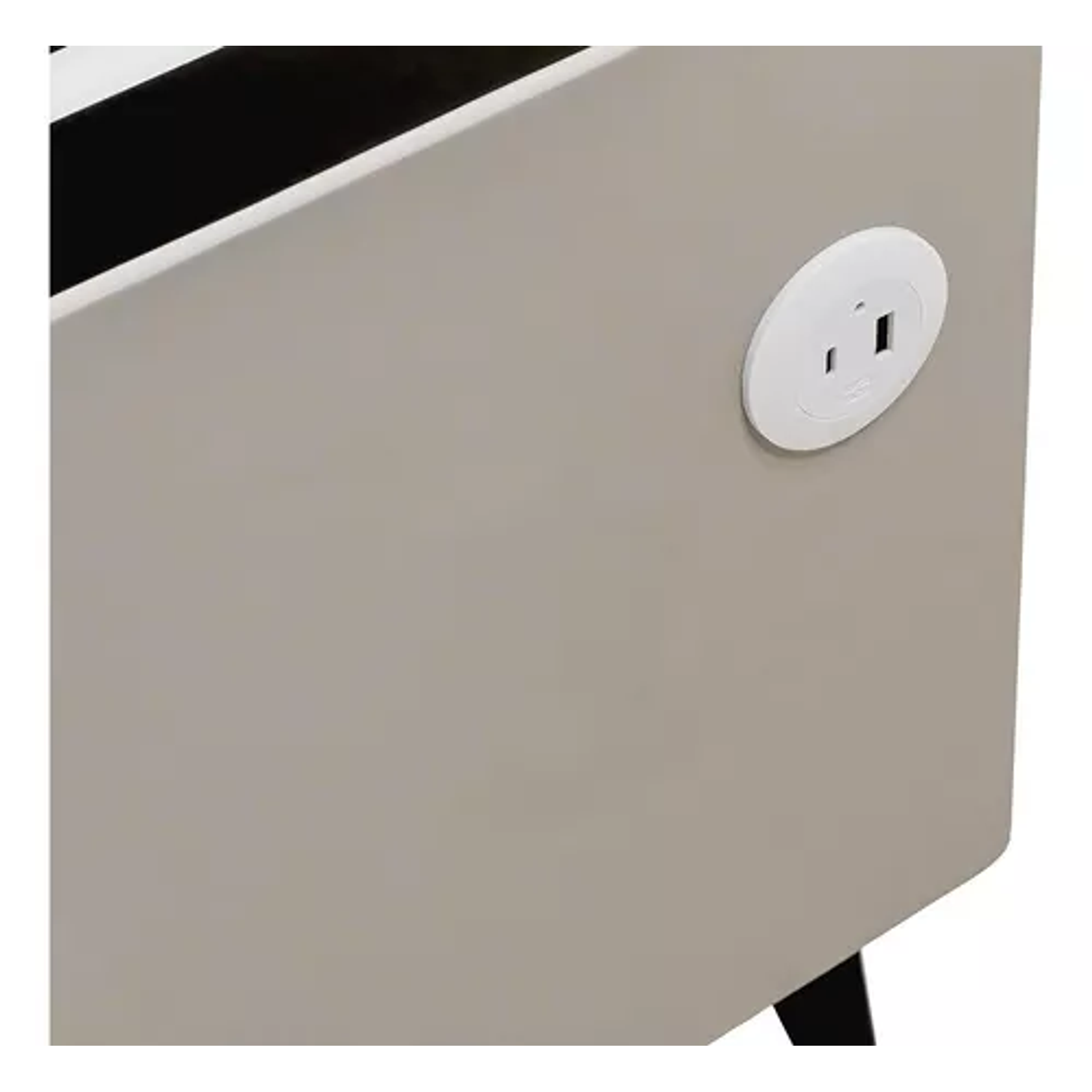 Velador Mesita De Noche Inteligente Con Carga Inalámbrica, Bocina Bluetooth 8