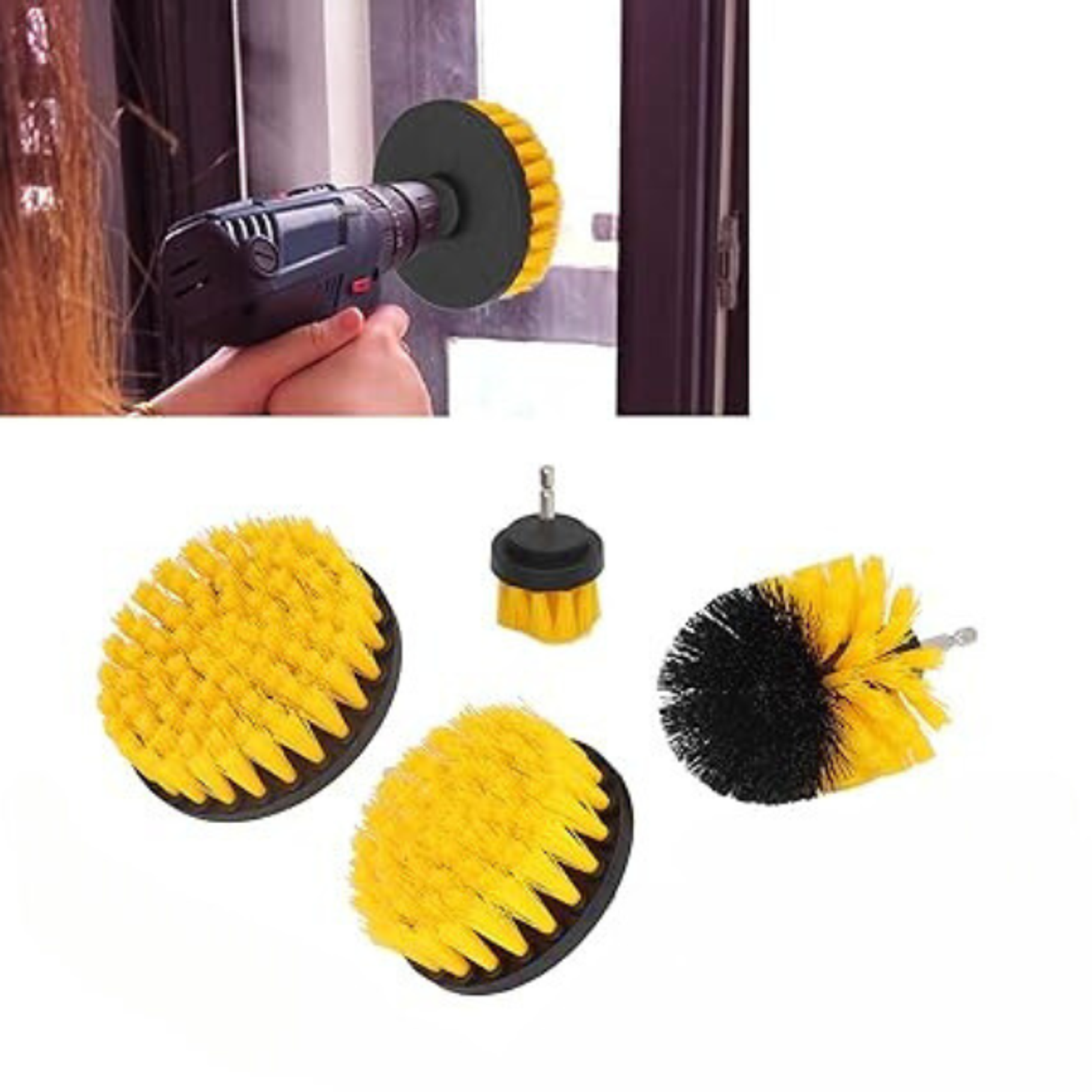 Kit 10 Cepillo Limpieza Talador Pulidor Tapiz 4