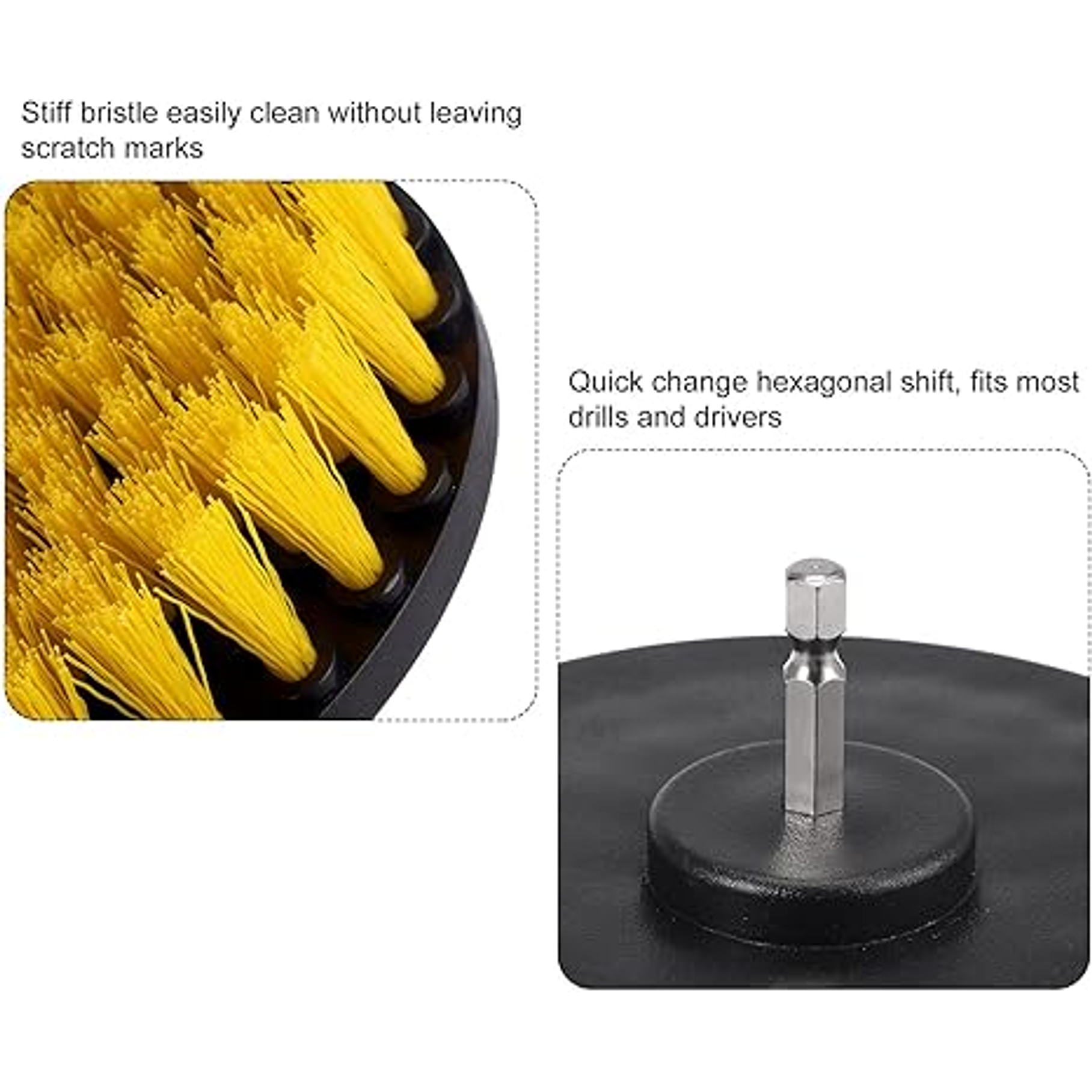 Kit 10 Cepillo Limpieza Talador Pulidor Tapiz 6