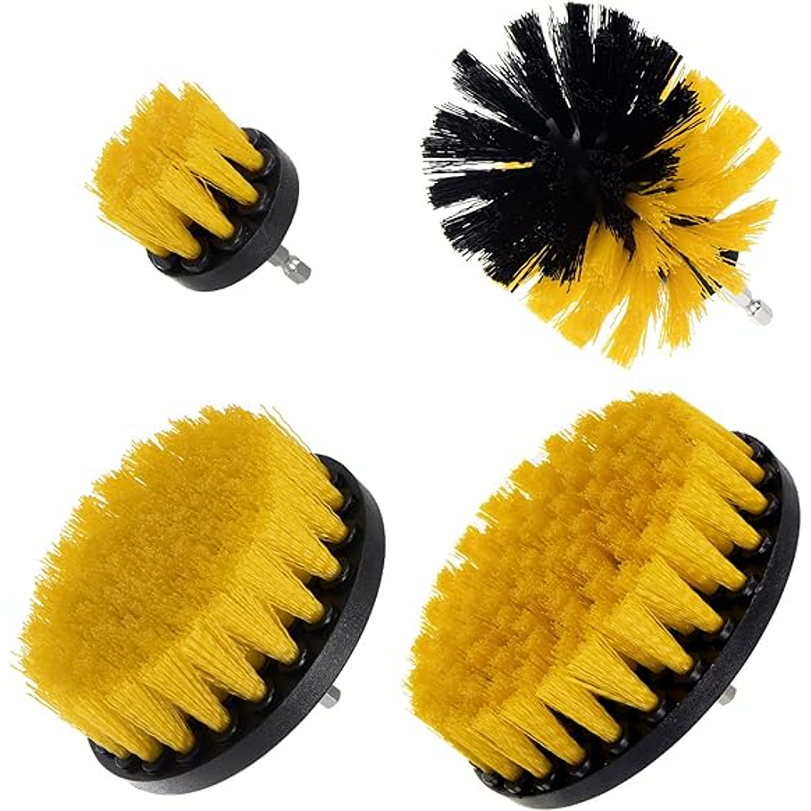 Kit 10 Cepillo Limpieza Talador Pulidor Tapiz 2