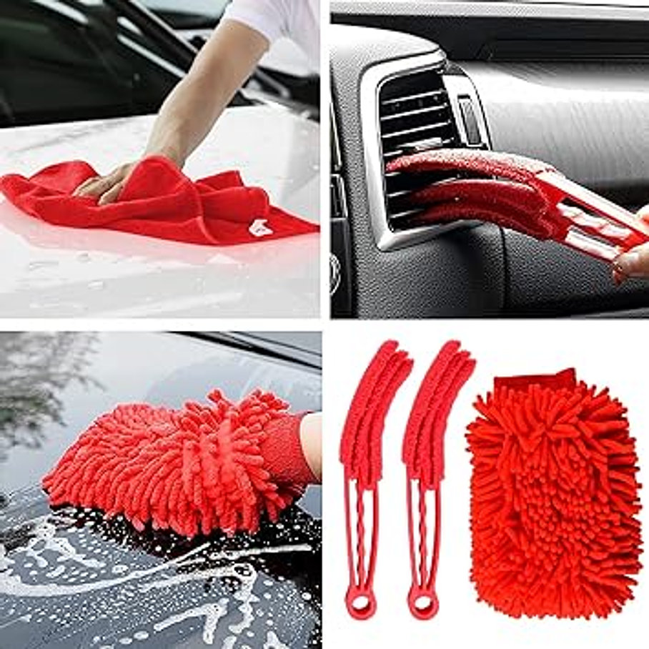 Kit De Limpieza De Automóviles De 16 Piezas 5