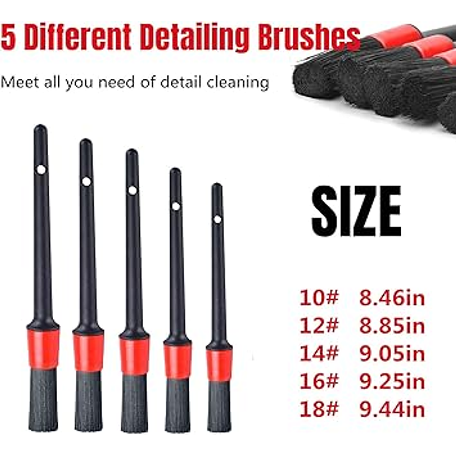 Kit De Limpieza De Automóviles De 16 Piezas 7