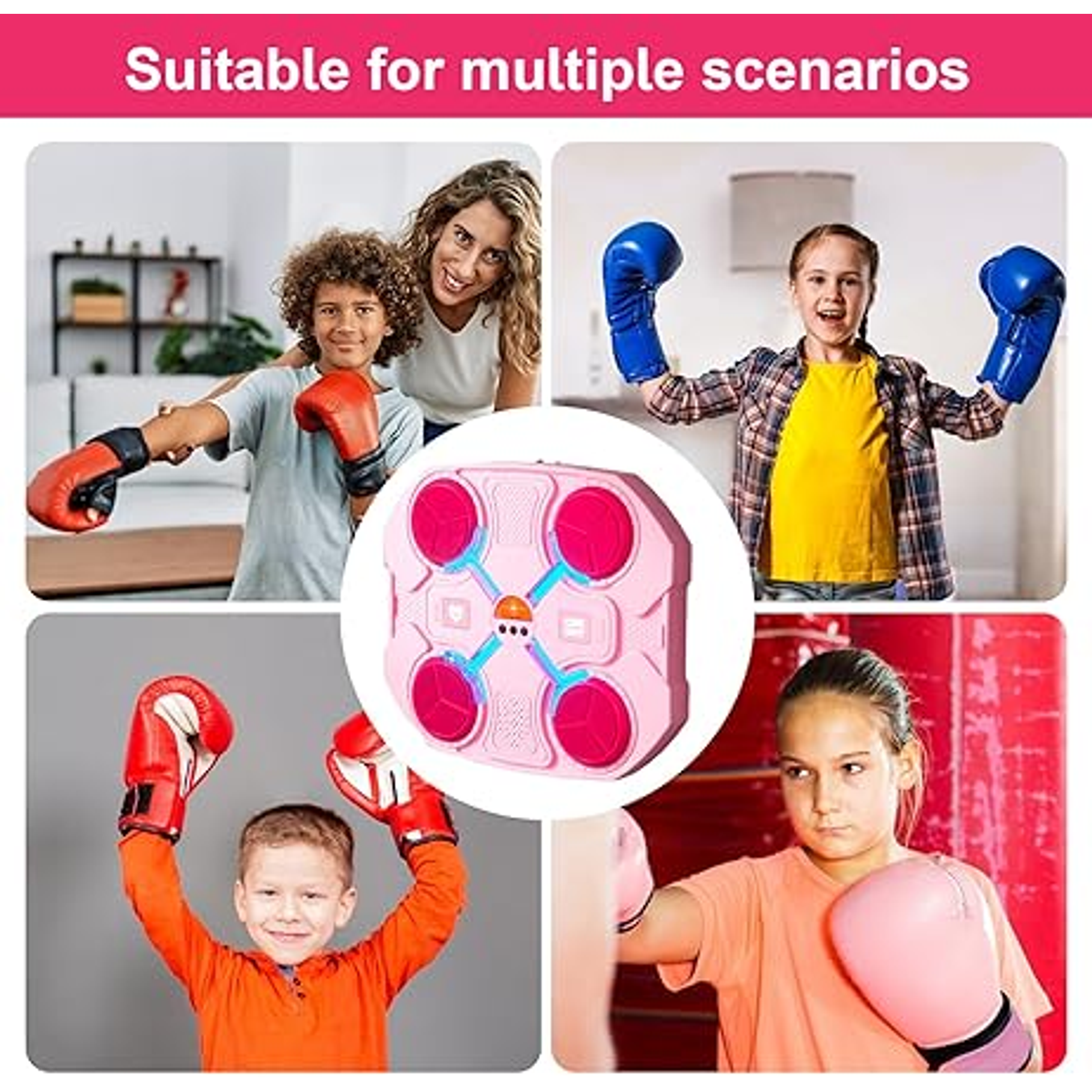 Máquina De Boxeo Musical Para Niñas 5