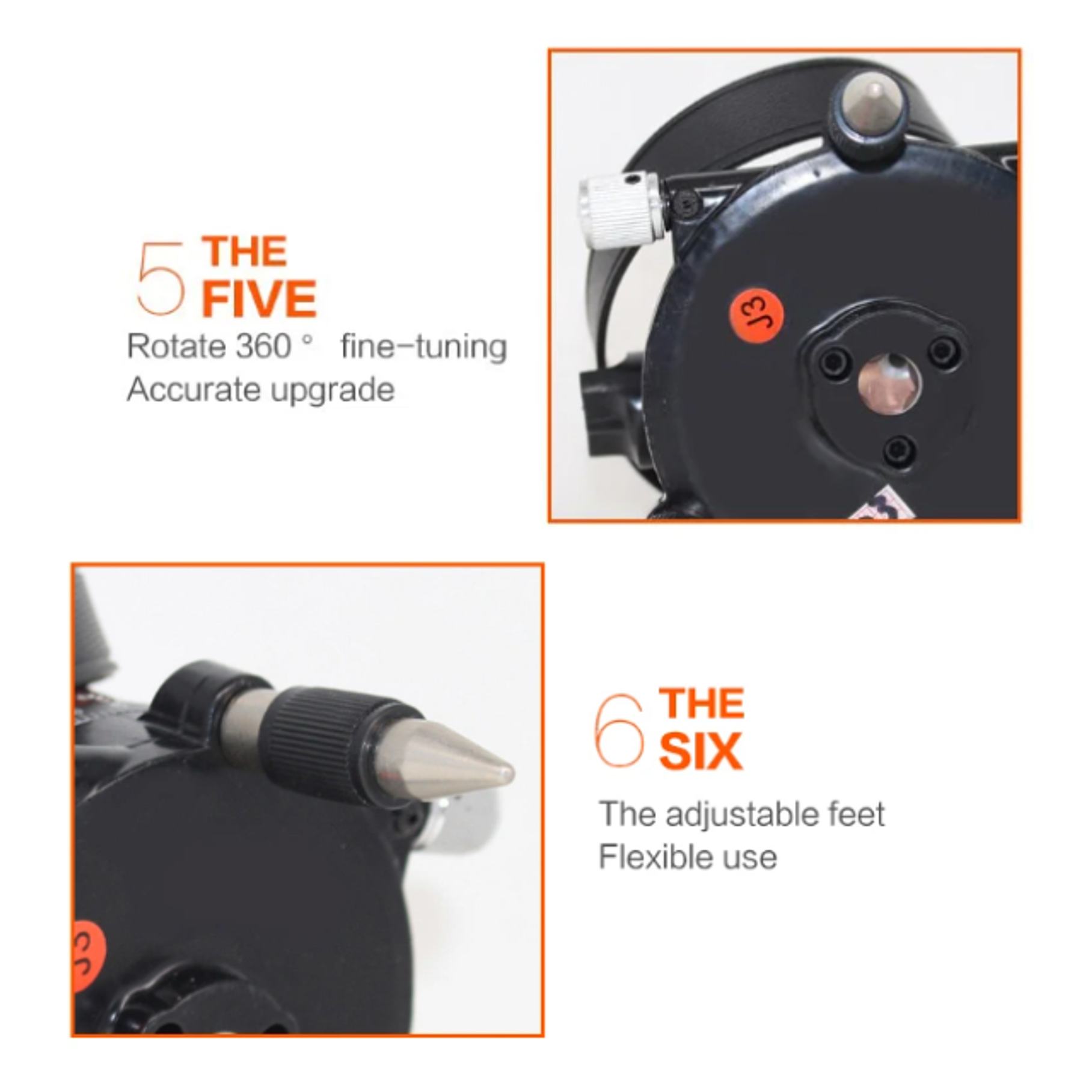 Nivel Láser Profesional 360 Trípode 5 Lineas 7