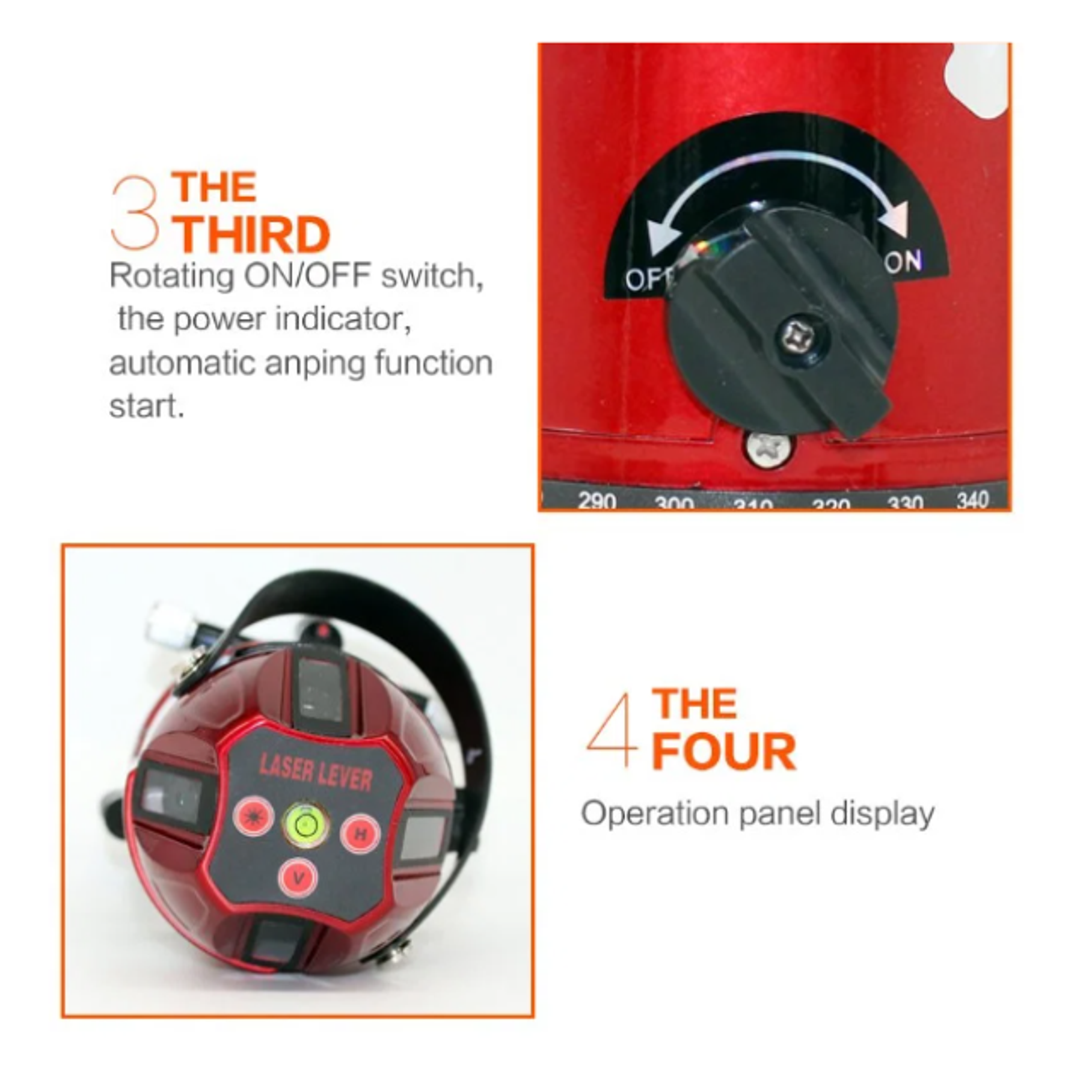 Nivel Láser Profesional 360 Trípode 5 Lineas 6