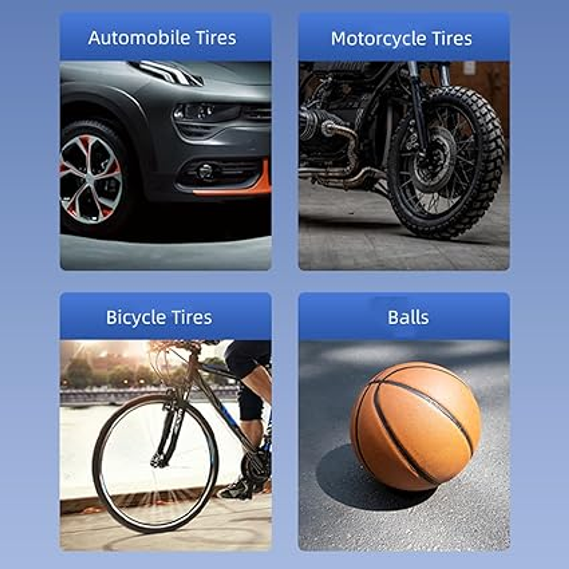 Mini Compresor De Aire Digital Portatil 4