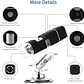 Microscopio Digital USB 8 Luces LED 1000X - Miniatura 3
