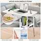 Mesa Ajustable Escritorio Auxiliar Bandeja Ordenador Sopote - Miniatura 2