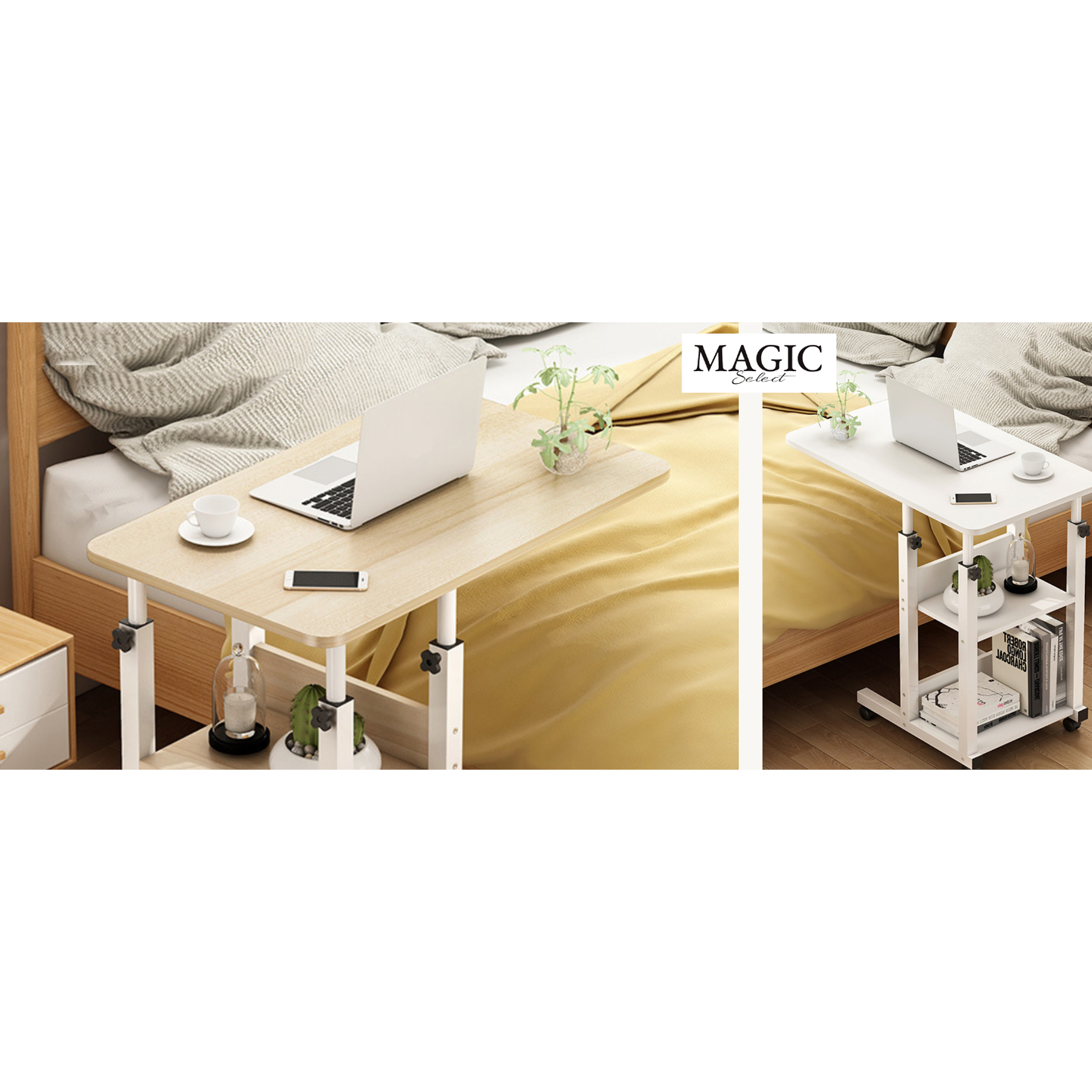 Mesa Ajustable Escritorio Auxiliar Bandeja Ordenador Sopote 9