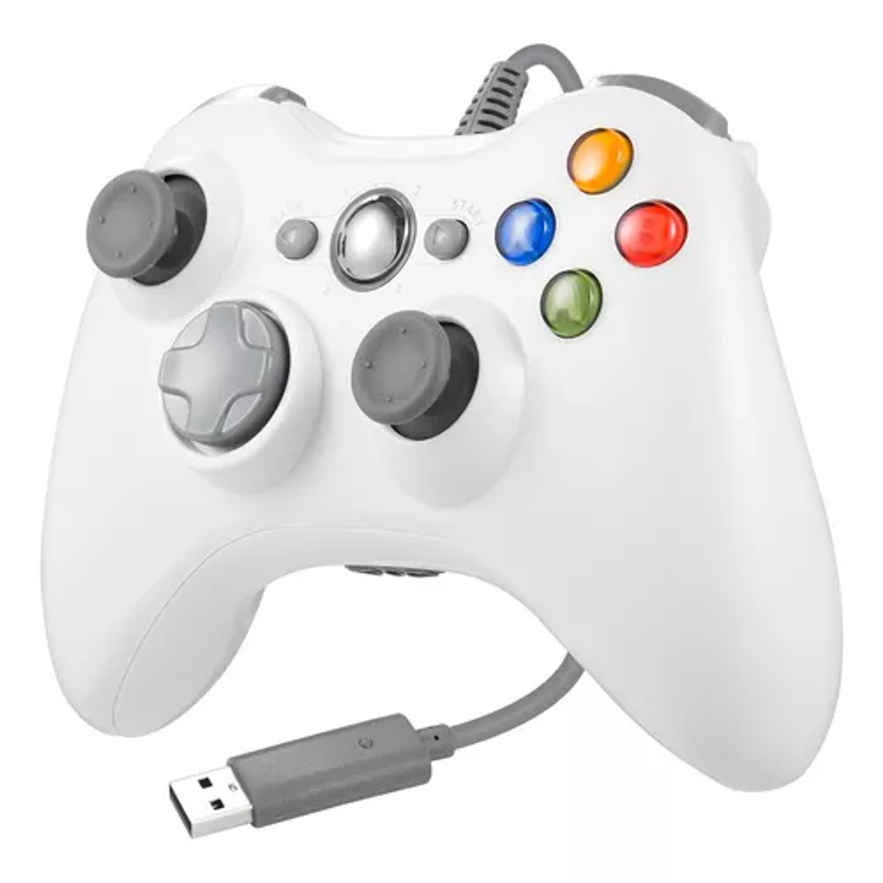 Joystick Mando Control Para Xbox 360 Pc Cable 1,75 Mts 2