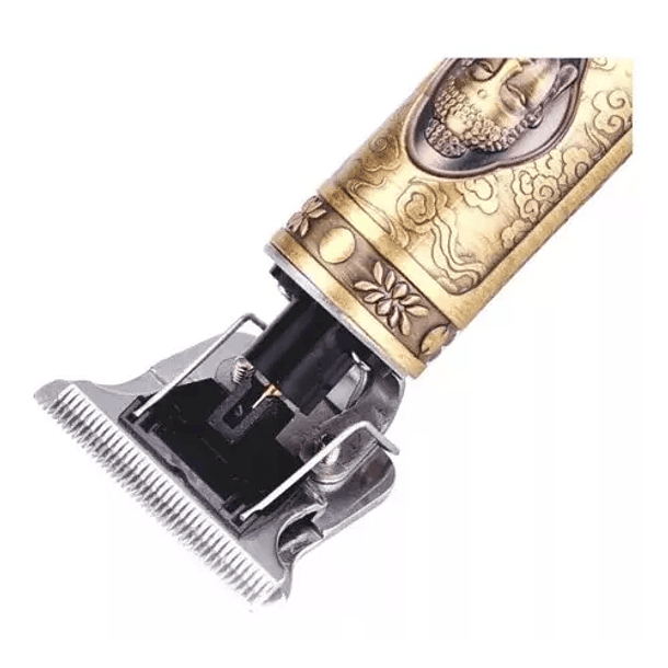 Maquina De Afeitar Professional De Hombre Budha Dorada Barba Pelo 3
