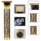 Maquina De Afeitar Professional De Hombre Budha Dorada Barba Pelo - Miniatura 4