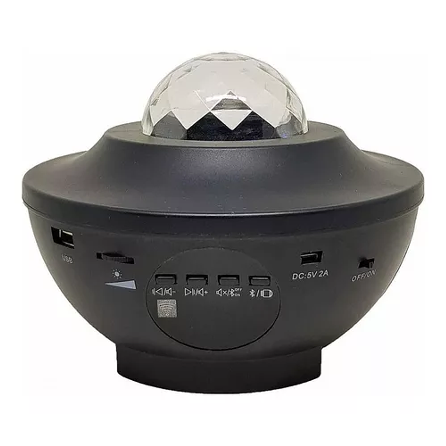 Proyector De Galaxia Estrellas Led Y Sonido Bluetooth 2