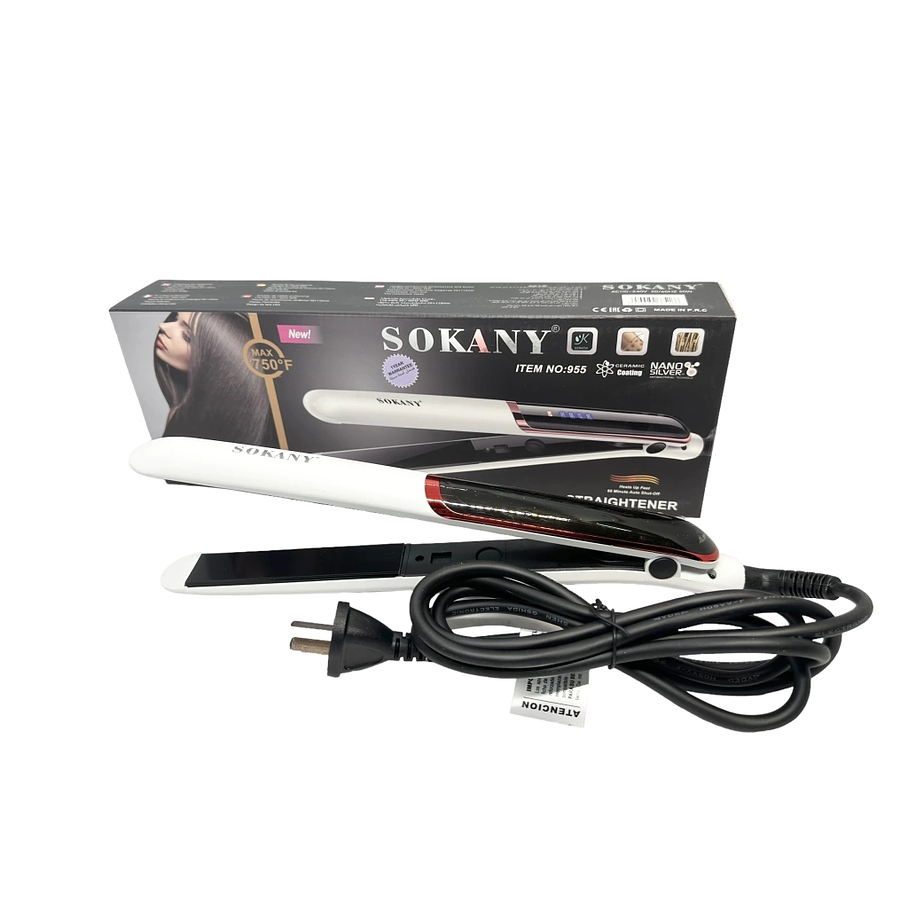 Plancha De Pelo De Temperatura Ajustable Hair SK-955 3