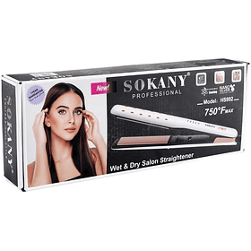 Plancha  Sokany Digital  750f HS-992 Alisador Cabello