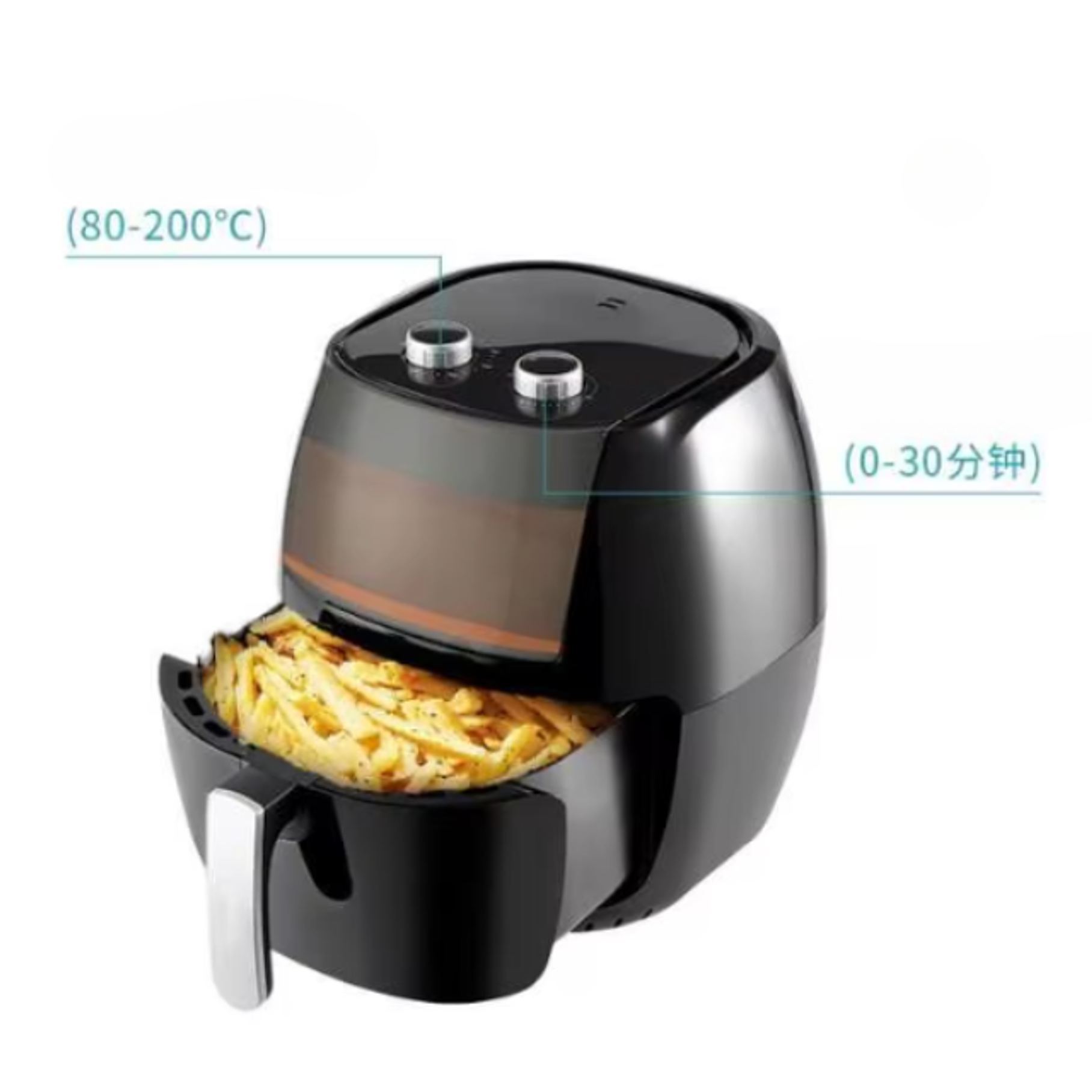 Freidora De Aire Air Fryer 7,7 Lts SOKANY Sk-8013 2