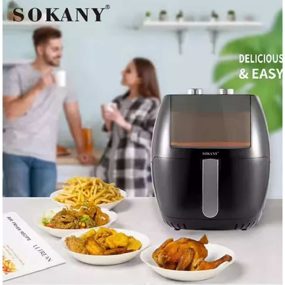 Freidora De Aire Air Fryer 7,7 Lts SOKANY Sk-8013 6