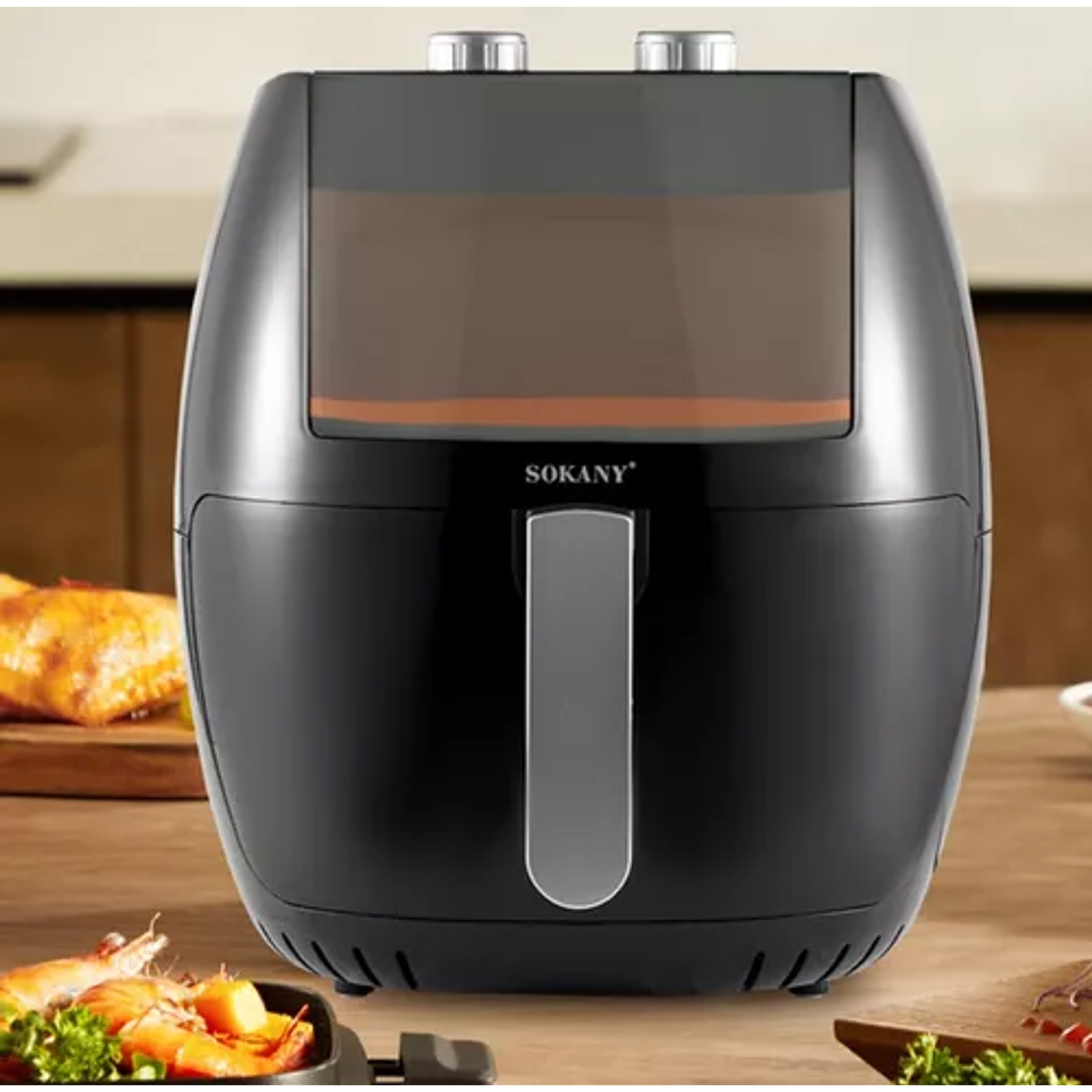 Freidora De Aire Air Fryer 7,7 Lts SOKANY Sk-8013 8