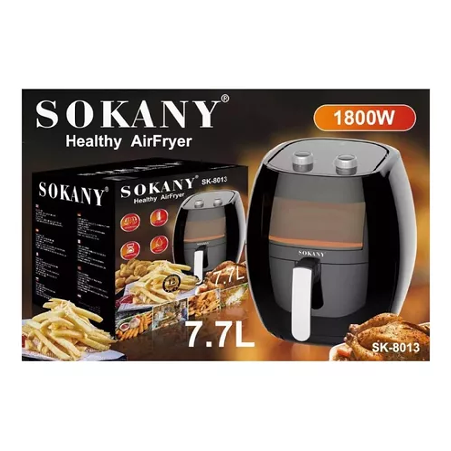 Freidora De Aire Air Fryer 7,7 Lts SOKANY Sk-8013 9