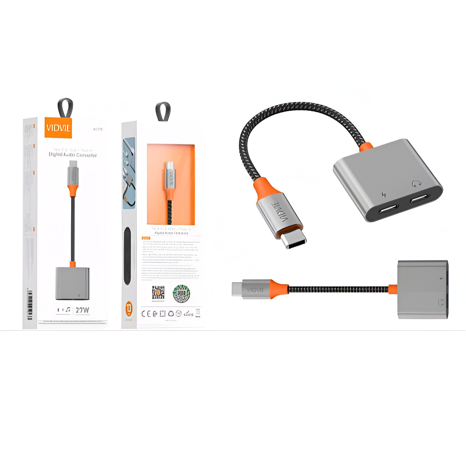 Convertidor De Audio Digital Tipo C A Tipo C VIDVIE AL1116 2