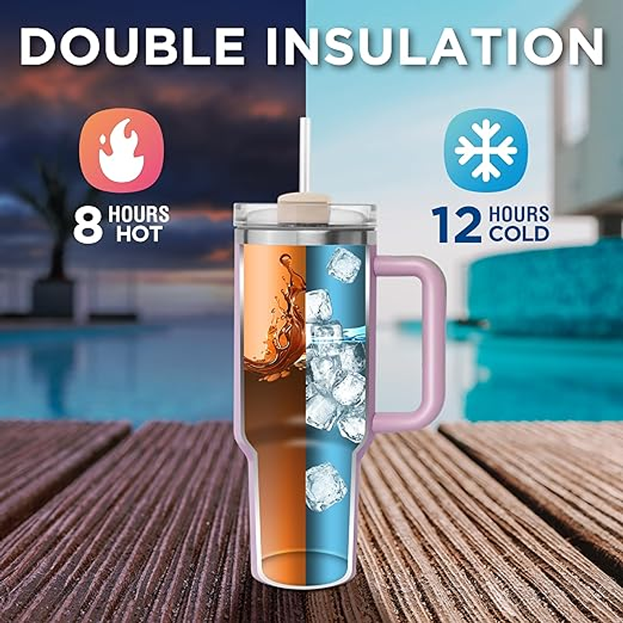 Vasos Térmicos Frio/Caliente 887ml 7