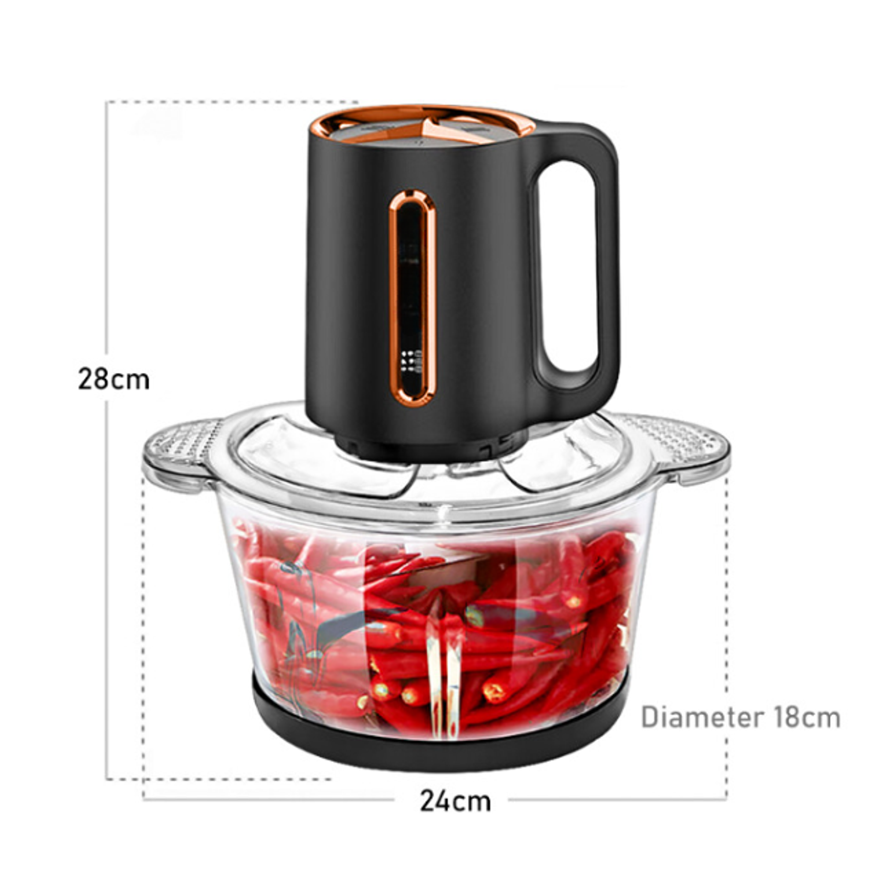 Procesador de Alimentos Hoffmans 3L  5