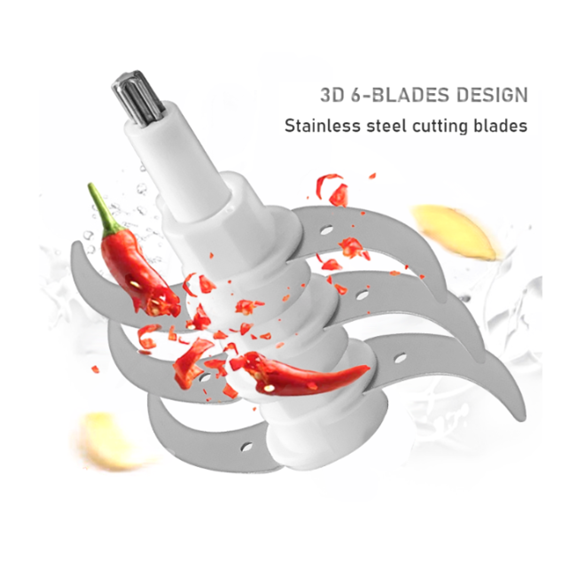 Procesador de Alimentos Hoffmans 3L  9