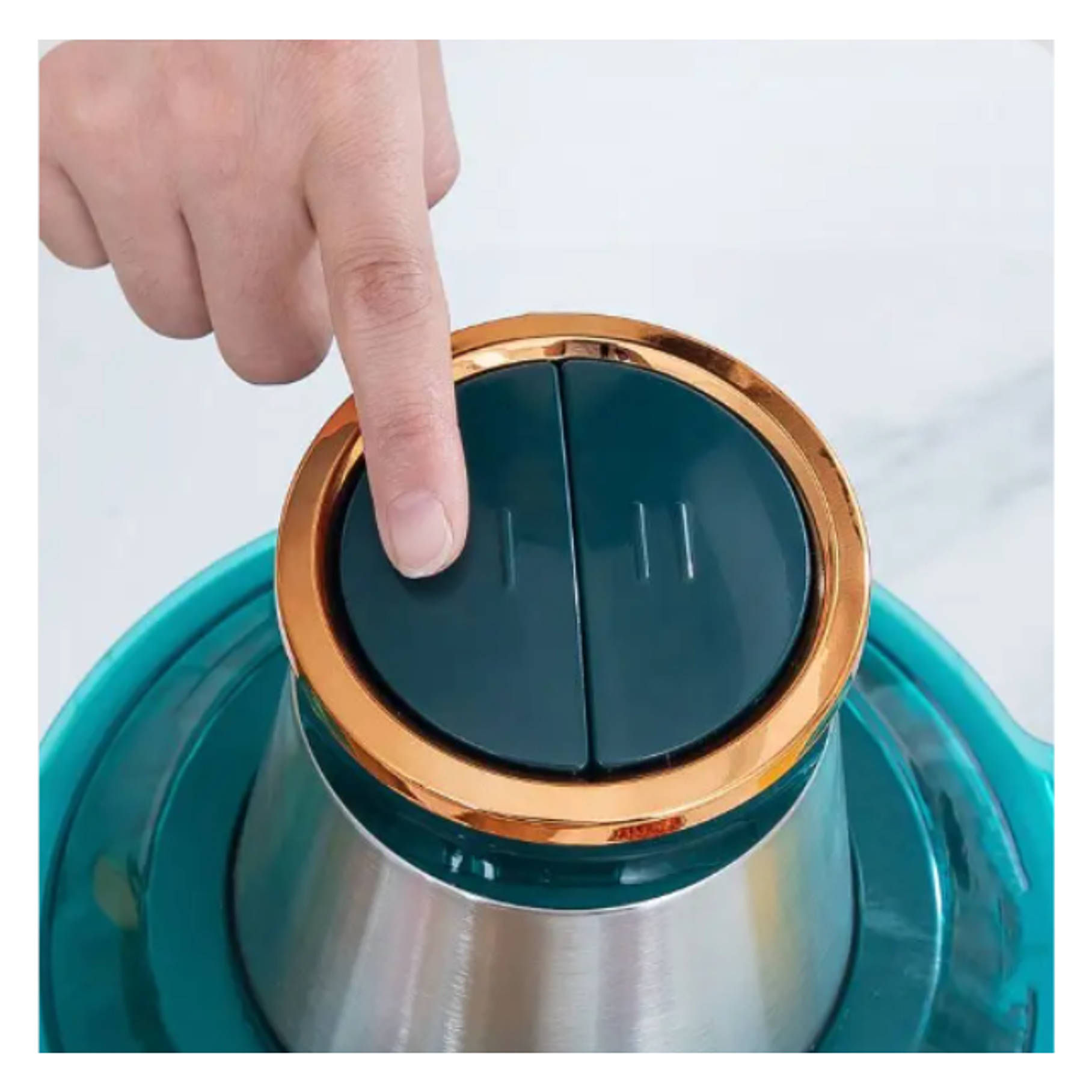 Procesador De Alimentos Hoffmans 2L De Acero Inoxidable y Bowl De Vidrio 4