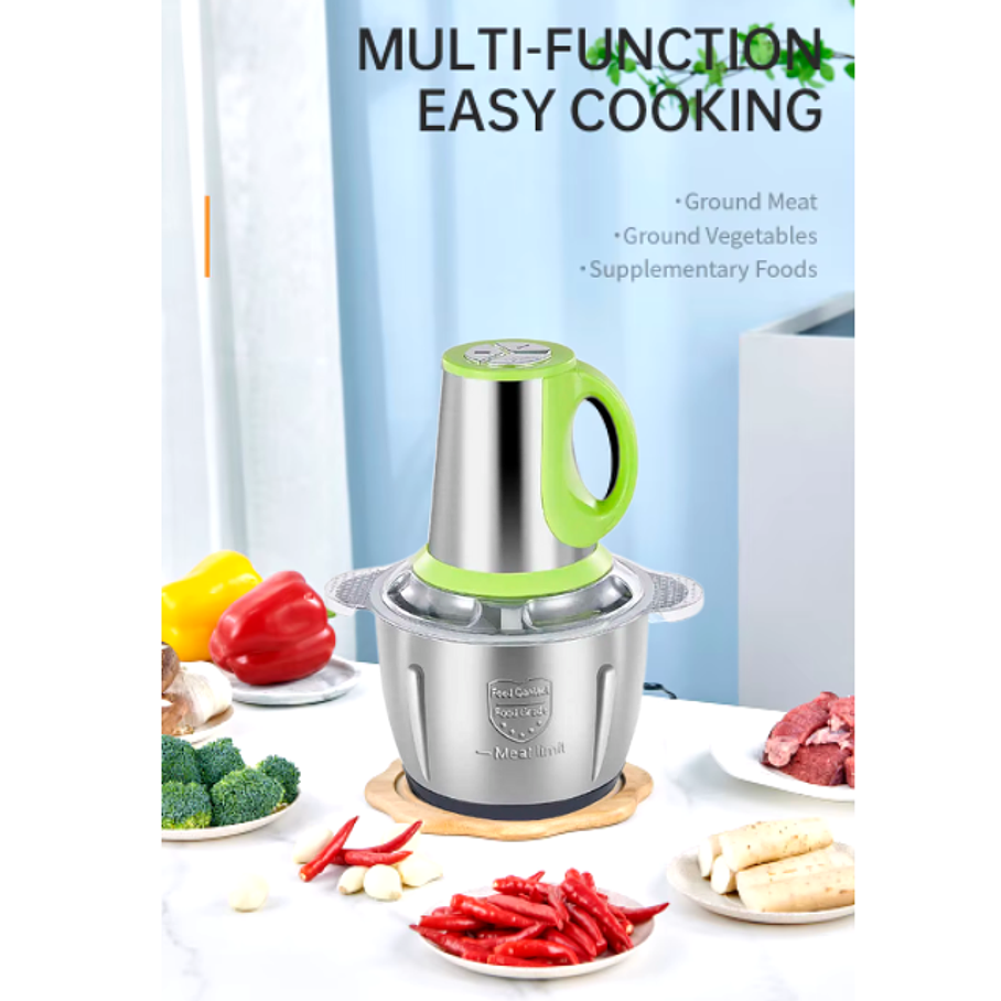 Procesadora De Alimentos Hoffmans 3L Verde  2