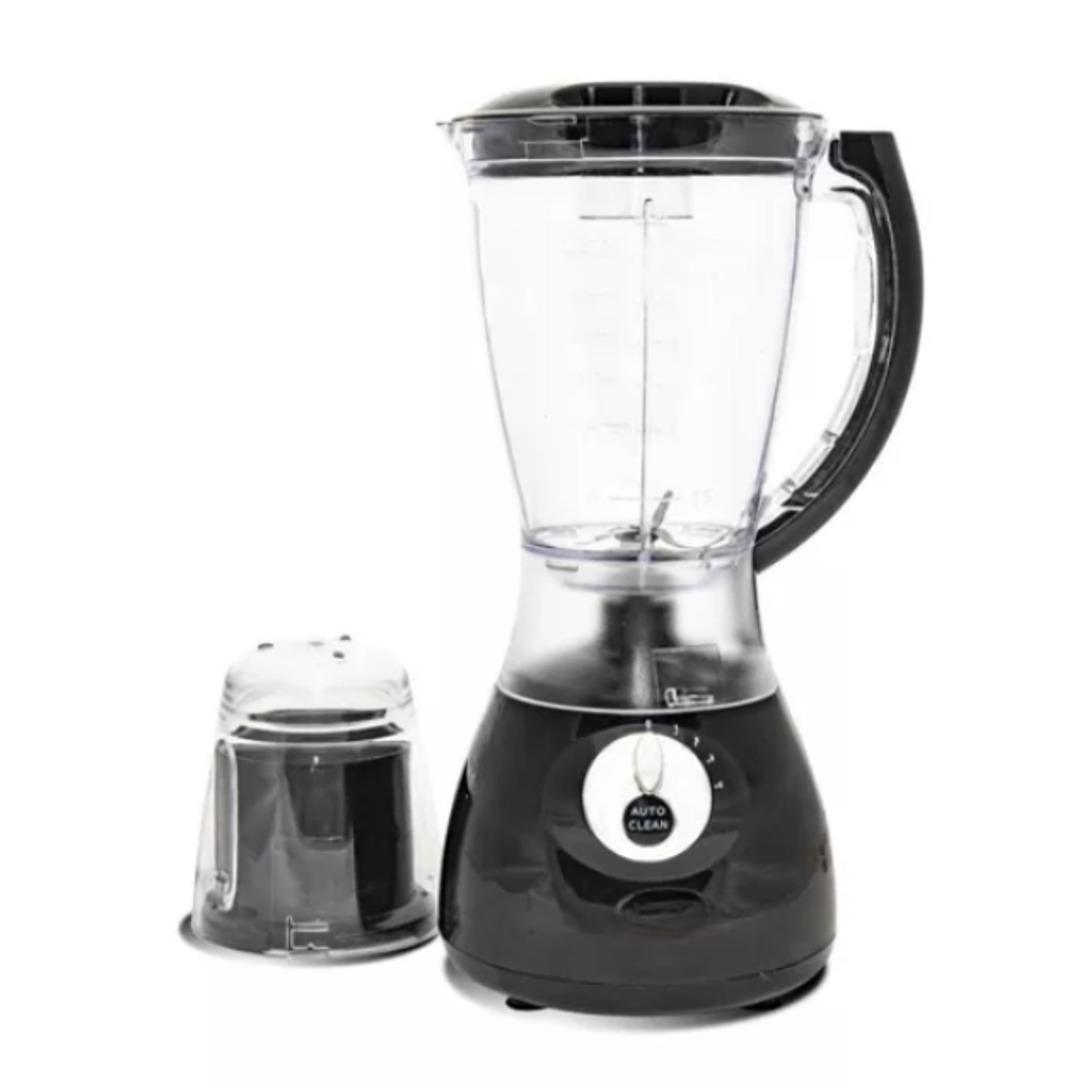 Licuadora Hoffmas 1.5L negra con vaso de plástico 220V 1