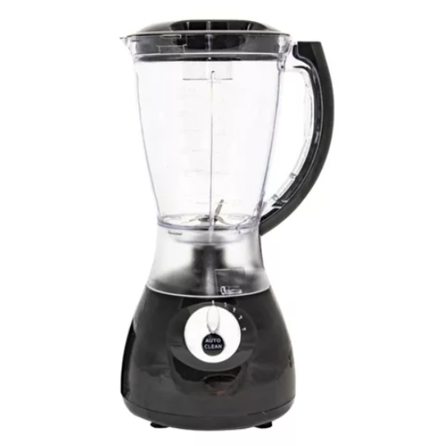 Licuadora Hoffmas 1.5L negra con vaso de plástico 220V 2