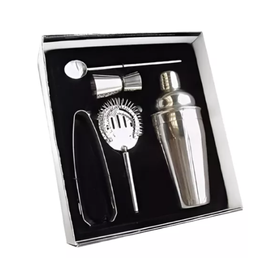 Set Kit Barman Completo Coctelera Tragos Bebidas 2